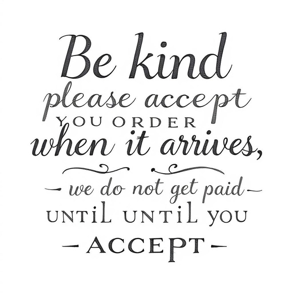 Please ACCEPT orders - Picture 4 of 5